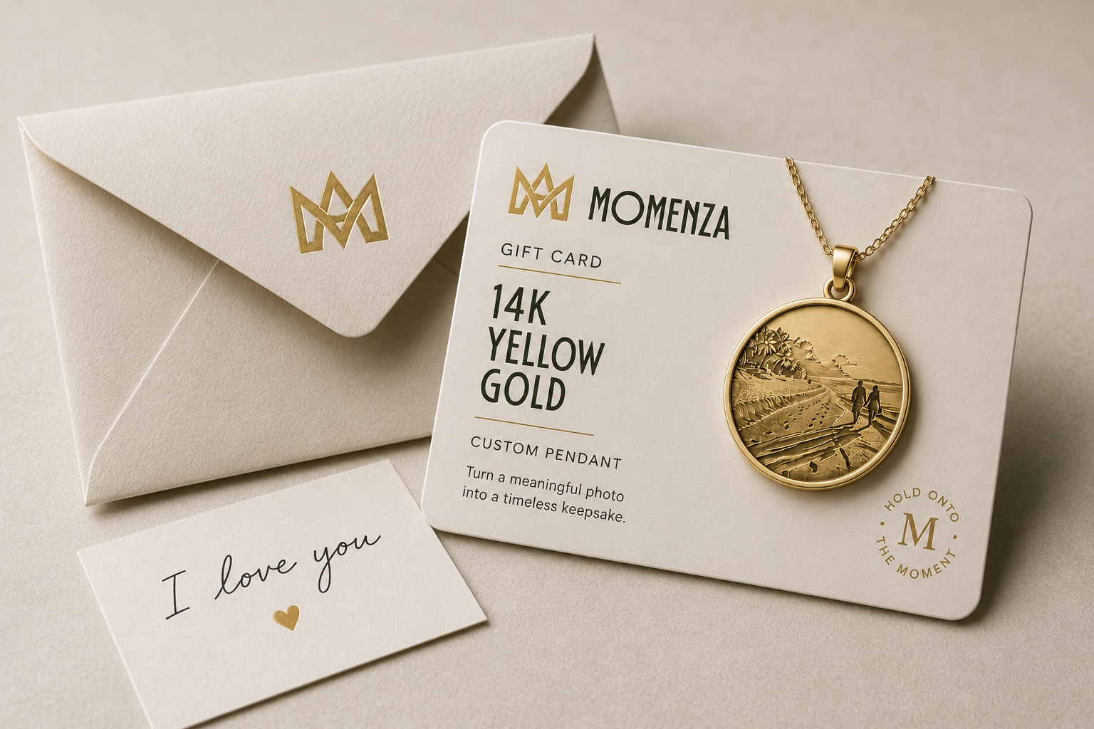 14k Yellow Gold Momenza gift card
