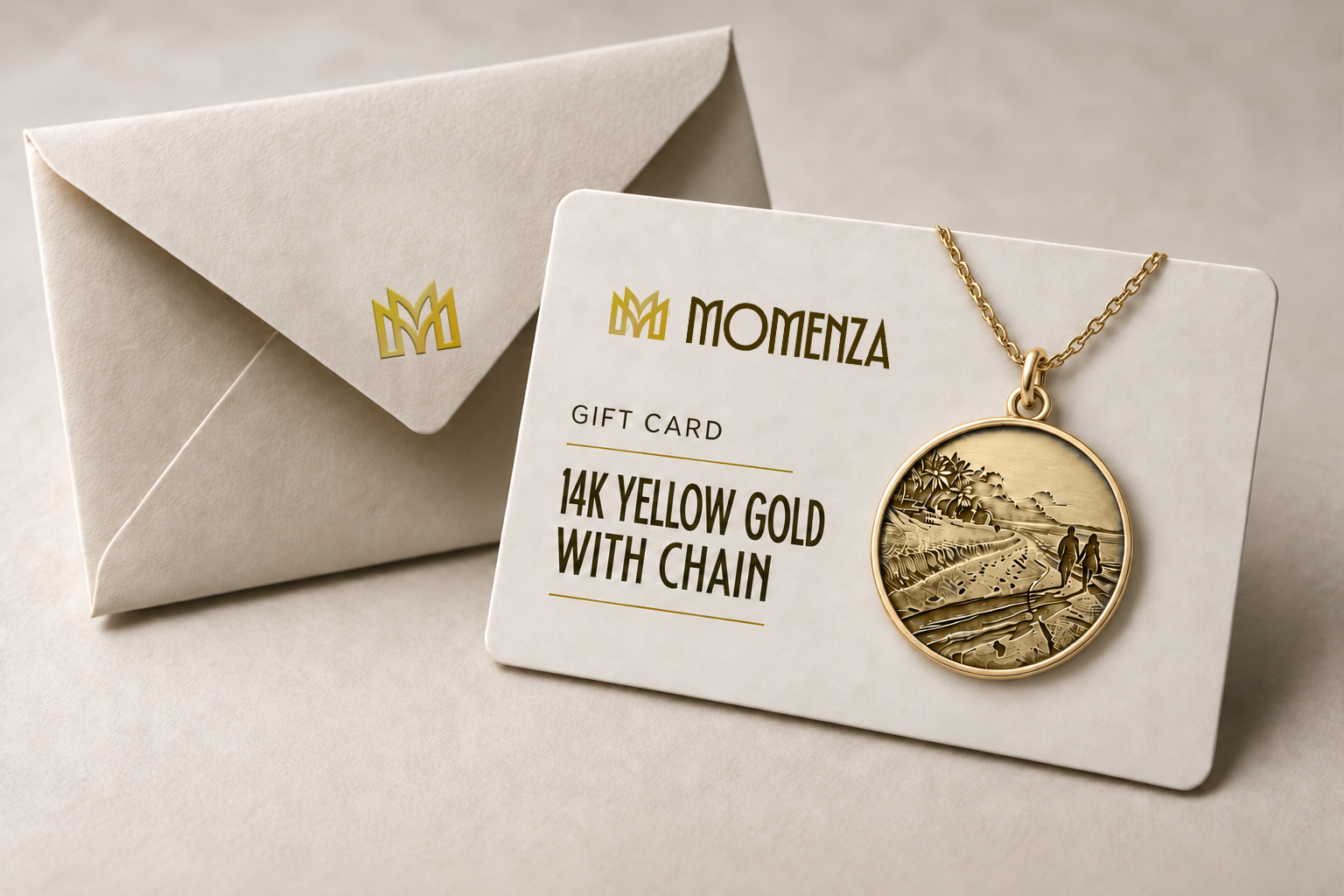 14k Yellow Gold Momenza gift card