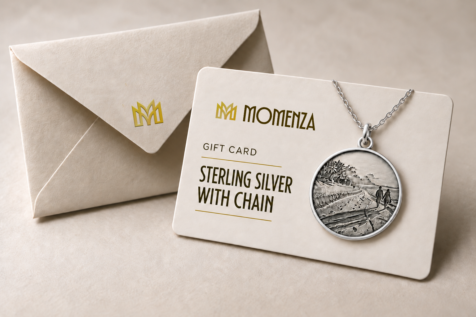 Sterling Silver Momenza gift card